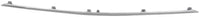 Front Bumper Molding Chrome Plastic Direct Replacement Compatible With 2015-2019 Nissan Versa NI1044110 620849KM0B