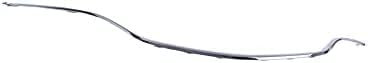 Front Grille Molding Chrome Plastic Direct Replacement Compatible With 2015-2017 Chrysler 200 CH1210119 68202984AB