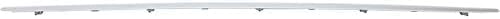 Front Grille Upper Molding Chrome Plastic Direct Replacement Compatible with 2011-2013 Honda Odyssey HO1217105 75105TK8A01