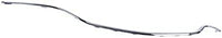Front Grille Molding Chrome Plastic Direct Replacement Compatible With 2015-2017 Chrysler 200 CH1210119 68202984AB
