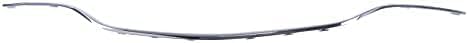 Front Grille Molding Chrome Plastic Direct Replacement Compatible With 2015-2017 Chrysler 200 CH1210119 68202984AB