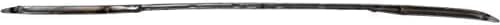 Rear Bumper Step Pad Molding Chrome Direct Replacement Compatible With 2016-2017 Honda Accord HO1144102 71503T2FA51