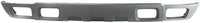 Front Bumper Upper Cover + Lower Valance Air Deflector + Extension Direct Replacement Compatible With 2003-2006 Chevrolet Silverado 2500HD 3500 GM1051109 GM1092200 GM1092173 15139804
