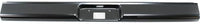 Rear Roll Pan Primed Steel with License Plate Holes & Light Kit Direct Replacement Compatible with 1973-1986 Chevrolet/GMC C/k Series REPC825511