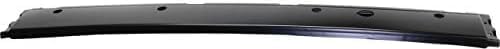 Step Bumper Face Bar Primed Steel Without Lower Molding With Rear Object Sensor Holes Direct Replacement Compatible With 2010-2013 Ford Transit Connect FO1102378 7T1Z17906BA