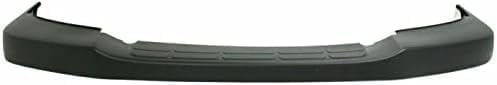 Front Bumper Steel + Upper Cover Textured + Bracket Right & Left Side Direct Replacement Compatible With 2003-2023 Chevrolet Express & GMC Savana 2500 3500/2003-2014 1500 GM1000693