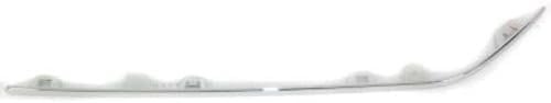 Front Bumper Molding Chrome Left Driver Side Direct Replacement Compatible With 2005-2010 Chrysler 300 CH1058129 4805937AA
