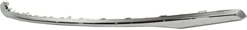 Front Bumper Molding Chrome Plastic Direct Replacement Compatible With 2013-2015 Honda Civic HO1044102 71108TR3A51