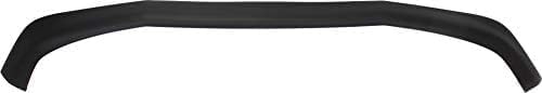 Front Bumper Primed + Lower Valance Contoured Air Deflector Textured + Signal Lights Left & Right Side Direct Replacement Compatible With 2003-2017 GMC Savana Chevrolet Express Van