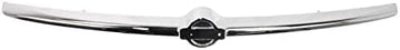 Front Bumper Molding Chrome Plastic Direct Replacement Compatible With 1998-1999 Nissan Altima NI1044102 620709E060