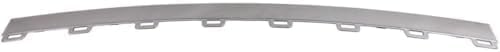 Front Bumper Molding Chrome Plastic Direct Replacement Compatible With 2013-2016 GMC Acadia / 2017 Limited GM1044118 20982402