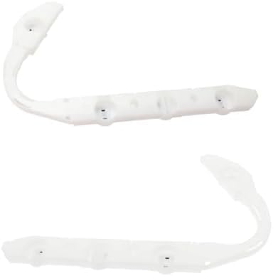Set Of 2 Rear Bumper Bracket Plastic Left Driver & Right Passenger Side Direct Replacement Compatible With 2008-2013 Nissan Rogue / 2014-2015 Rogue Select NI1143106 NI1142106