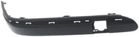 Set Of 2 Front Bumper Molding Primed Plastic Left Driver & Right Passenger Side Direct Replacement Compatible With 2001-2007 Mercedes Benz C-Class MB1059104 MB1058104