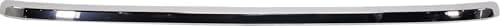 Front Grille Chrome Shell With Primed Insert + Hood Molding Direct Replacement Compatible With 2011-2014 Chevrolet Silverado 2500HD 3500HD GM1200639 GM1235124 20963700 20966058