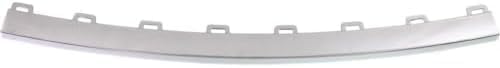 Front Bumper Molding Chrome Plastic Direct Replacement Compatible With 2013-2016 GMC Acadia / 2017 Limited GM1044118 20982402