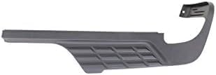 Set Of 2 Rear Bumper Outer Step Pad Left Driver & Right Passenger Side Direct Replacement Compatible With 2007-2014 Chevrolet Silverado/GMC Sierra 2500HD 3500HD GM1191127