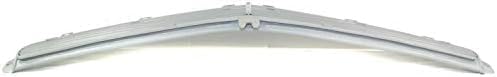 Front Grille Insert Silver Plastic Direct Replacement Compatible With 1977-1981 Mercedes Benz 280E / 1978-1985 300CD 1238880923