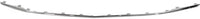 Front Bumper Molding Chrome Plastic Direct Replacement Compatible With 2015-2019 Cadillac ATS GM1044134 22879656