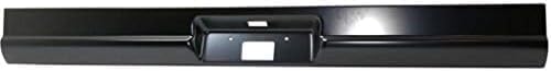 Rear Roll Pan Primed Steel with License Plate Part and Light Kit Direct Replacement Compatible with 1967-1972 Chevrolet C10 / Suburban RC82550001