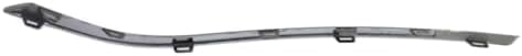 Set Of 2 Front Bumper Trim Chrome Plastic Left Driver & Right Passenger Side Direct Replacement Compatible With 2012-2015 Volkswagen Passat VW1046107 VW1047107
