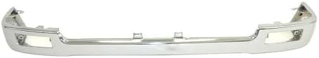 Front Bumper Face Bar Chrome Steel Direct Replacement Compatible With 1992-1995 Toyota Pickup TO1002104 5210135090