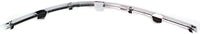 Front Bumper Molding Chrome Plastic Left Driver Side Direct Replacement Compatible With 2008-2010 Chrysler Town And Country CH1046102 5113149AA
