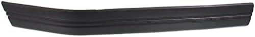 Front Bumper Face Bar Molding Textured Right Passenger Side Direct Replacement Compatible With 1992-1997 Ford F-Series FO1059271 F3TZ17K833H