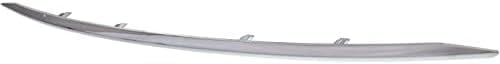 Front Bumper Molding Primed Direct Replacement Compatible With 2014-2016 Nissan Rogue NI1044109 620724BA0A