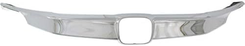 Front Grille Molding Chrome Plastic Direct Replacement Compatible With 2016-2017 Honda Accord HO1210148 71180T2FA51