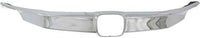 Front Grille Molding Chrome Plastic Direct Replacement Compatible With 2016-2017 Honda Accord HO1210148 71180T2FA51