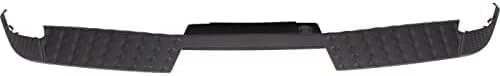 Rear Bumper Center Step Pad Plastic With Blind Spot Detection And Tow Hitch Direct Replacement Compatible With 2017-2023 Nissan Titan / 2016-2023 XD NI1191108 85078EZ00B