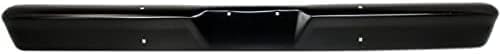 Front Bumper Face Bar Primed Steel Without Impact Strip Holes Direct Replacement Compatible With 1964-1977 Ford F-Series FO1002101 C4TZ17757C