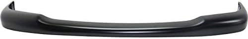 Front Bumper Face Bar Primed Steel Without Brackets Direct Replacement Compatible With 1997-2004 Dodge Dakota / 1998-2000 Durango 55255845-PFM
