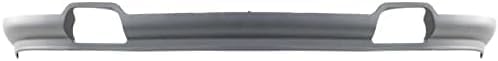 Front Bumper Lower Valance Spoiler Primed Plastic With Fog Light Holes Direct Replacement Compatible With 2004-2005 Ford F-150 FO1095206 4L3Z17626BAB