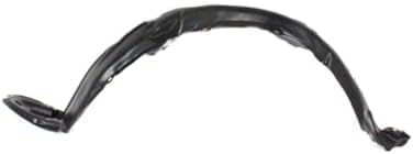 Set Of 2 Front Fender Liner Plastic Left Driver & Right Passenger Side Direct Replacement Compatible With 2008-2014 Scion xD SC1249107 SC1248107 5387552250 5387652250