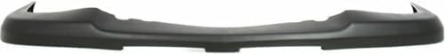 Bumper Chrome Steel + Grille Primed + Upper Cover + Lower Valance Textured with Fog Lights Holes Direct Replacement For Chevrolet Silverado 1500 / Avalanche 2003-2006
