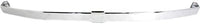 Front Grille Center Bar Molding Chrome Direct Replacement Compatible With 2004-2012 Chevrolet Colorado GM1210107 12335791