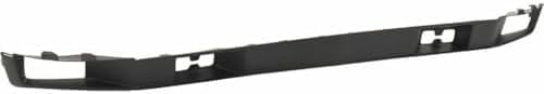 Front Bumper Molding With Tow Hook Holes + Lower Valance Air Deflector Textured Direct Replacement Compatible With 2015-2020 Chevrolet Suburban/Tahoe GM1044136 GM1095201 22936501