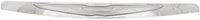 Front Hood Molding Chrome Without Winged Victory Emblem Direct Replacement Compatible with 2012-2014 Chrysler 200 CH1235102 5182602AD