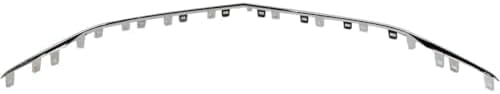 Front Bumper Molding Chrome Plastic Direct Replacement Compatible With 2015-2019 Cadillac ATS GM1044134 22879656