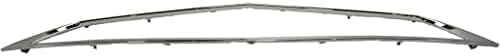 Front Grille Surround Molding Chrome Plastic Direct Replacement Compatible With 2018-2020 Acura TLX AC1202110 71122TZ3A11 693031450304