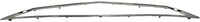 Front Grille Surround Molding Chrome Plastic Direct Replacement Compatible With 2018-2020 Acura TLX AC1202110 71122TZ3A11 693031450304