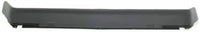 Front Bumper Chrome Steel Without Molding Holes + Lower Valance Air Deflector Primed Direct Replacement Compatible With 1983-1990 Chevrolet S10 Blazer / 1982-1990 Pickup GM1002365