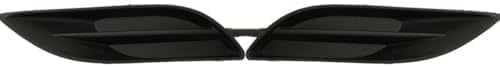 Set Of 2 Front Fog Light Cover Primed Right Passenger & Left Driver Side Direct Replacement Compatible With 2006-2010 Toyota Sienna TO1089115 TO1088115 52127AE020 52128AE020