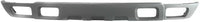 Front Bumper Chrome With Bracket + Lower Valance Air Deflector Textured Gray Direct Replacement Compatible With 2002-2006 Chevrolet Avalanche / 2003-2006 Silverado 1500 2500HD 3500