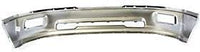 Front Bumper Face Bar Chrome Steel Direct Replacement Compatible With 2009-2012 Dodge Ram 1500 CH1002386 55112609AA 68206067AA