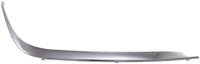 2 Front Bumper Outer Molding Chrome Plastic Left Driver & Right Passenger Side Direct Replacement Compatible With 1995-2001 BMW 7-Series BM1047103 BM1046103