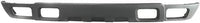 Front Bumper Primed Steel + Lower Valance Textured Gray + Fog Lamps Left & Right Side Direct Replacement Compatible With 2003-2006 Chevrolet Silverado 1500 2500HD 3500 GM1002417