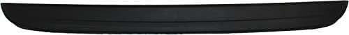 Front Bumper Cover + Lower Valance Primed + Molding Chrome Direct Replacement Compatible With 2005-2007 Jeep Grand Cherokee CH1090130 CH1044101 CH1000450 5159125AB 5159124AA 5159127AA