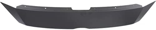 Front Bumper Upper Grille Cover Primed Plastic Direct Replacement Compatible With 2014-2016 Mazda 3 / Sport MA1201100 BJS75003351 BHN15003351